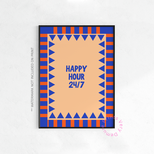 Happy Hour 24/7 - Blue Orange