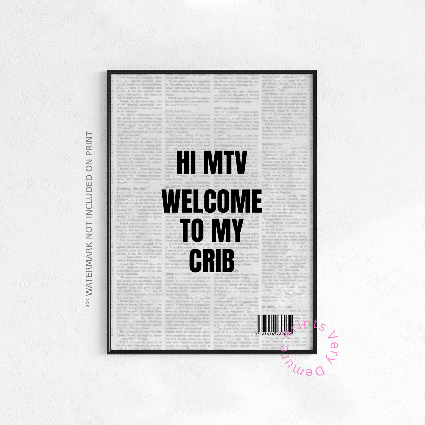 Hi MTV, Welcome to My Crib
