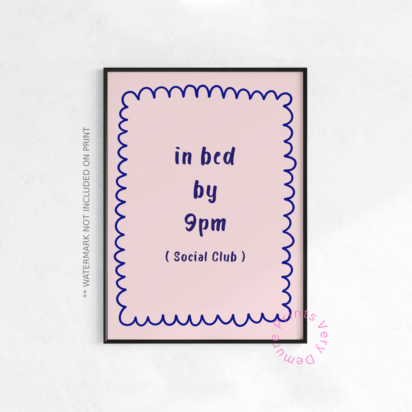In Bed by 9pm Club - Orchid