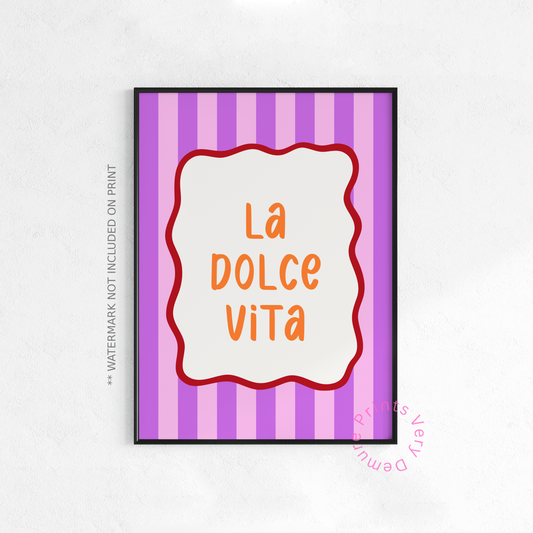 La Dolce Vita - Purple