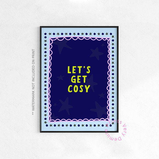 Let's Get Cosy - Blue
