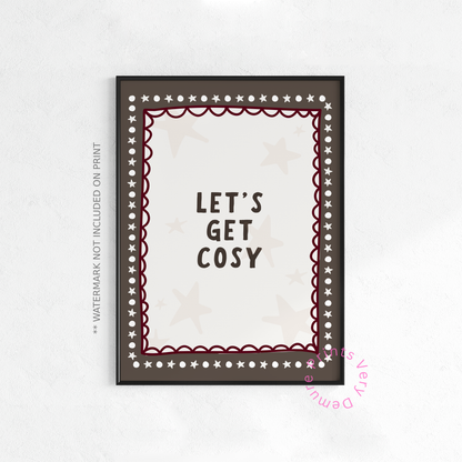 Let’s Get Cozy