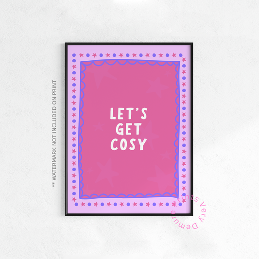 Let's Get Cosy - Pink