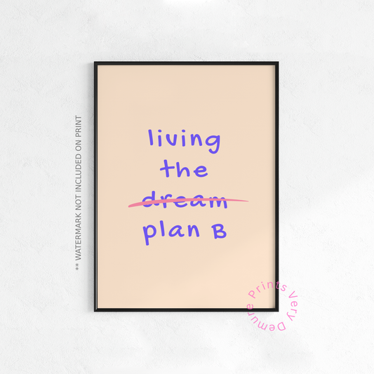 Living the Plan B - Lilac