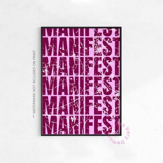 Manifest ( Messy ) Burgundy