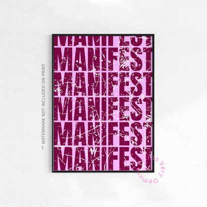Manifest (Clean & Messy Variations)