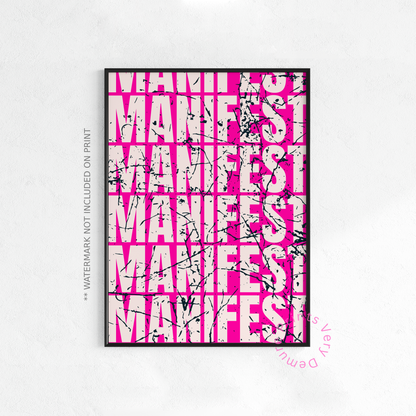 Manifest (Clean & Messy Variations)
