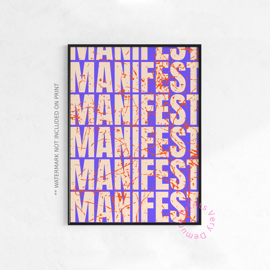 Manifest ( Messy ) Lilac