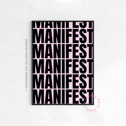 Manifest (Clean & Messy Variations)