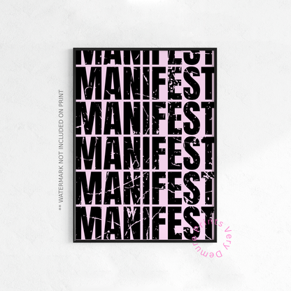 Manifest (Clean & Messy Variations)