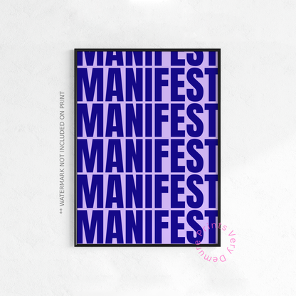 Manifest (Clean & Messy Variations)