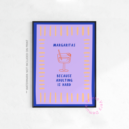 Margaritas, weil Erwachsensein schwer ist – Lavendel