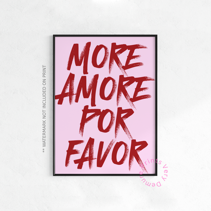 More Amore, Por Favor