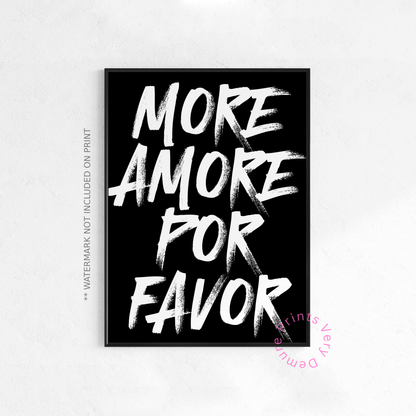 More Amore, Por Favor
