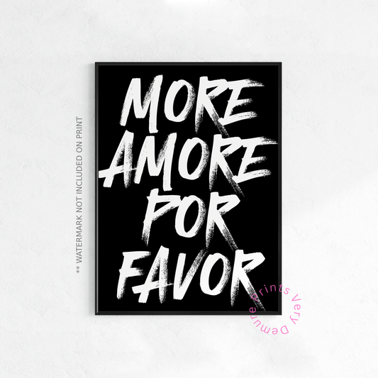 More Amore, Por Favor