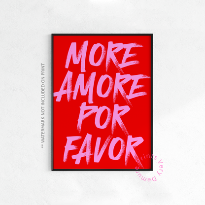 More Amore, Por Favor