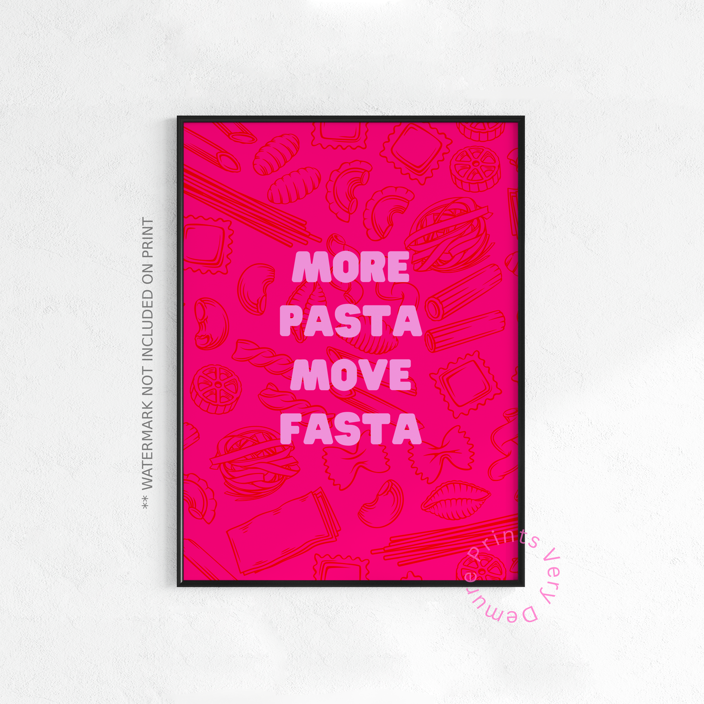 More Pasta, Move Fasta