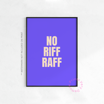 Pas de raff - Monochrome violet