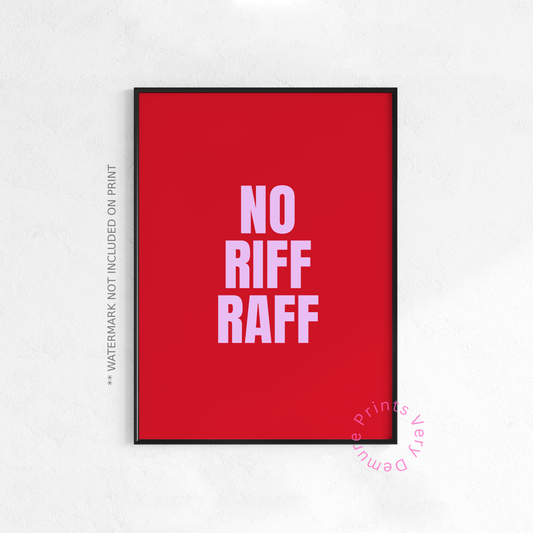 No Riff Raff