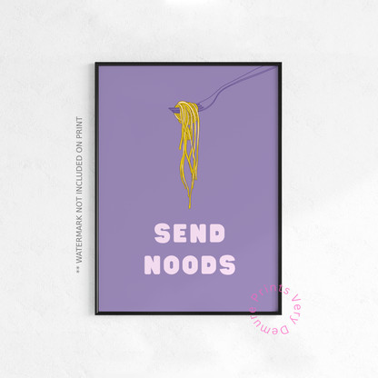 Send Noodles - Purple
