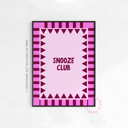 Snooze Club - Purple