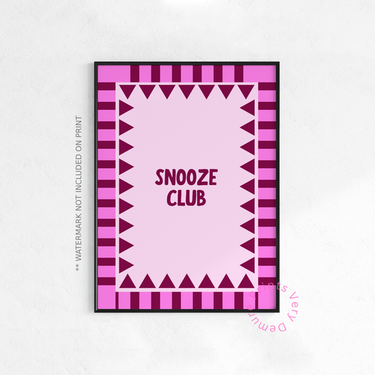 Snooze Club - Purple