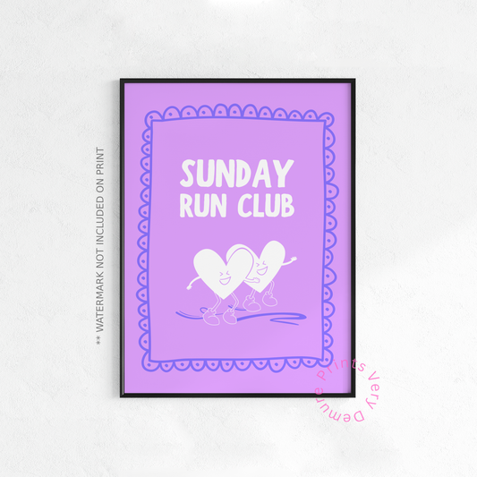 Sunday Run Club - Lilac