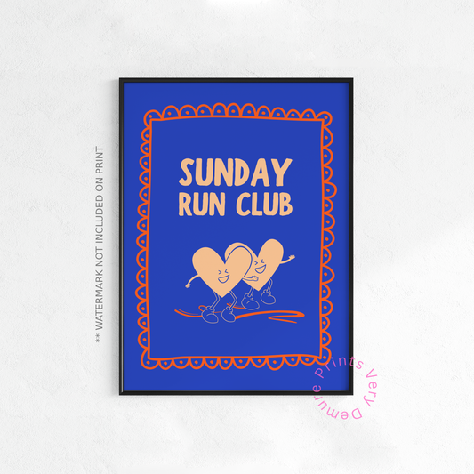 Sunday Run Club - Orange