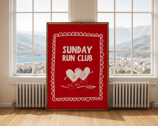 Sunday Run Club - Red