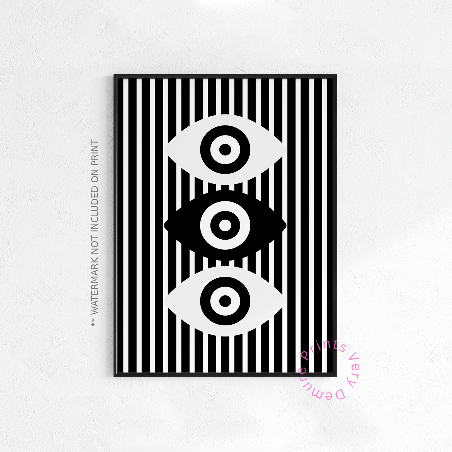 Trio-Augen - Monochrom