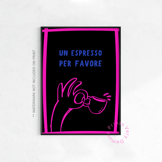 Un Espresso Per Favor - Électrique