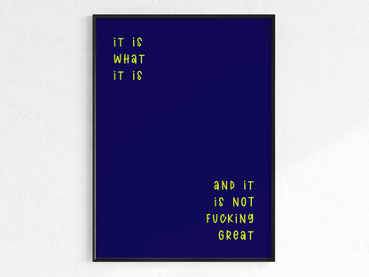 It Is Not Fucking Fabulous