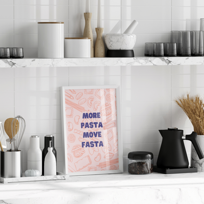 Mehr Pasta, beweg dich schnell – Pflaume
